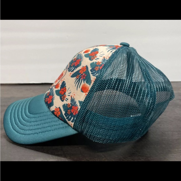 Kona Spiked Island Seitzer Trucker Hat Flower Embroidered SnapBack Cap Hat - Picture 3 of 6